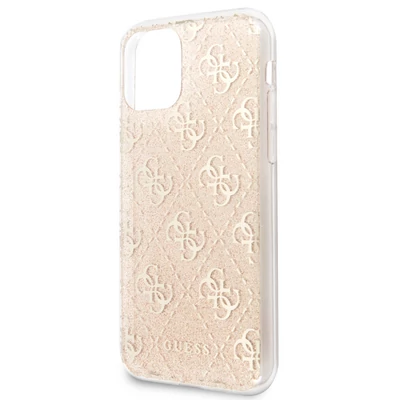 Tok, Guess /GUHCN61PCU4GLG/, 4G Glitter, Apple Iphone 11 (6,1"), arany