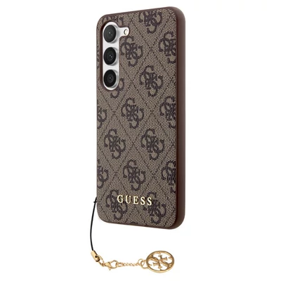 Tok, Guess /GUHCS23MGF4GBR/, 4G Charms, Samsung Galaxy S23 Plus, barna