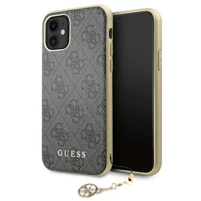 Tok, Guess /GUHCI8GF4GGR/, Charms Hard Case 4G, Apple Iphone 7 / 8 / SE (2020/2022), szürke