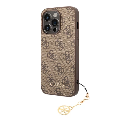 Tok, Guess /GUHCP13LGF4GCW/,4G Charm Tone on Tone, Apple Iphone 13 Pro (6,1"), barna
