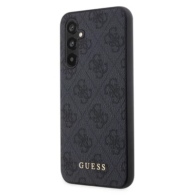 Tok, Guess /GUHCSA54G4GFGR/, Metal Gold Logo, Samsung Galaxy A54 4G / 5G, szürke