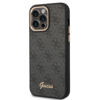 Tok, Guess /GUHCP14XHG4SHK/, PC/TPU 4G Metal Camera Outline, Apple Iphone 14 Pro Max (6,7"), fekete