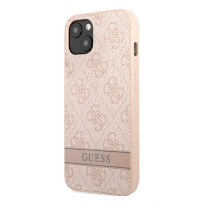 Tok, Guess /GUHCP13SP4SNP/, PU 4G Stripe, Apple Iphone 13 Mini (5,4"), rózsaszín