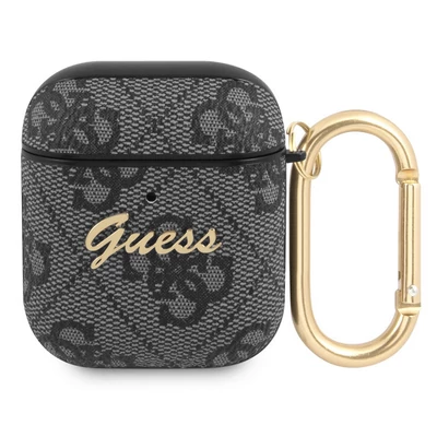 Tok, Guess /GUA24GSMK/, Apple Airpods 1/2, 4G Script PC/PU, szürke