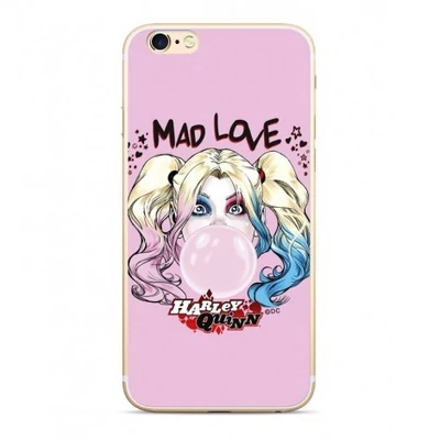 Szilikon tok, Apple Iphone X / XS, DC, mintás hátlap, minta 001 (Harley Quinn)