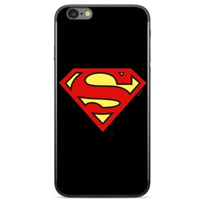 Szilikon tok, Huawei P Smart (2019), DC, mintás hátlap, minta 002 (Superman)