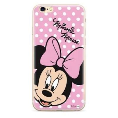 Szilikon tok, Apple Iphone 11 (6,1"), Disney, mintás hátlap, minta 008 (Minnie Mouse)