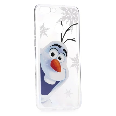 Szilikon tok, Huawei P Smart (2019), Disney, mintás hátlap, minta 002 (Olaf 2)