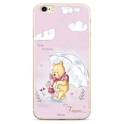 Szilikon tok, Samsung Galaxy A10 A105, Disney, mintás hátlap, minta 6 (Micimackó és Malacka)