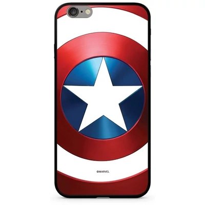 Szilikon tok, Samsung Galaxy A10 A105, Marvel, mintás hátlap, minta 3 (Captain America)