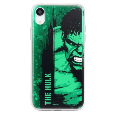 Szilikon tok, Apple Iphone 11 (6,1"), Marvel, mintás hátlap, minta 001 (The Hulk)