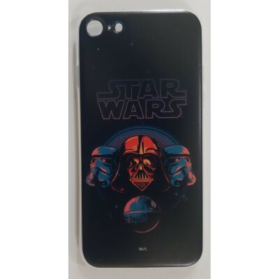 Szilikon tok, Apple Iphone 7 / 8 / SE (2020 / 2022), Star Wars, mintás hátlap, minta 036 (Death Star)