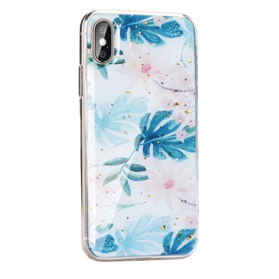 Tok, Marble, mintás hátlap, szilikon kerettel, Apple Iphone X / XS, minta 2