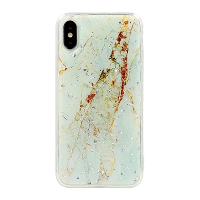 Tok, Marble Stone, mintás hátlap, szilikon kerettel, Xiaomi Redmi 8A, minta 8