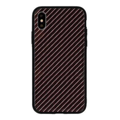 Tok, Carbon glass, üveg hátlap, szilikon kerettel, Huawei P Smart (2019), sötét szürke