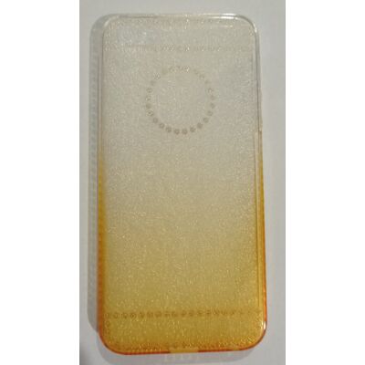 Tok, Ultra Slim-szilikon tok, Karen, Apple iPhone 7 / 8, színátmenetes, arany-átlátszó