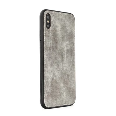 Tok, Denim, szilikon hátlap, Huawei P Smart (2019), szürke