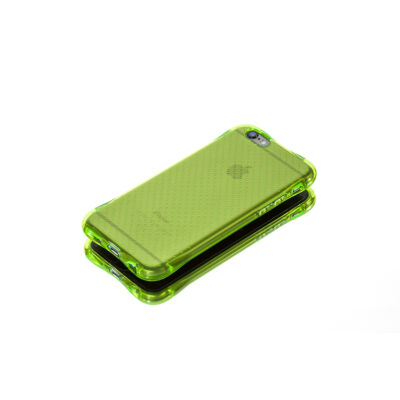 Tok, Ginger, ütésálló szilikon tok, Samsung Galaxy S7, áttetsző uv zöld
