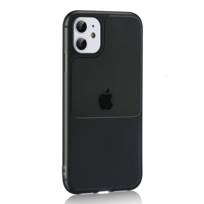 Tok, Tel Protect, Apple Iphone 12 Mini (5,4"), szilikon hátlapvédő, fekete