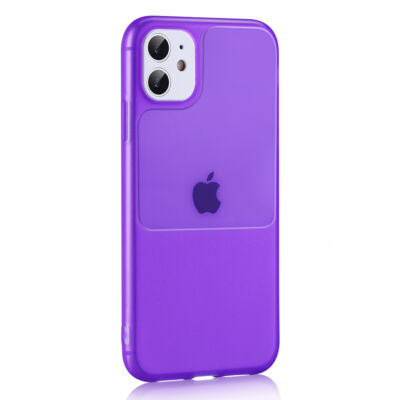 Tok, Tel Protect, Apple Iphone 12 / 12 Pro (6,1"), szilikon hátlapvédő, lila