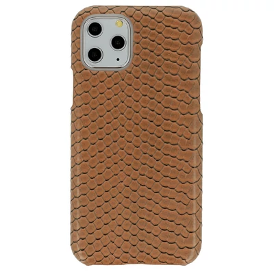 Tok, Vennus Wild, kígyóbőr mintás hátlap, Apple Iphone 12 Mini (5,4"), barna