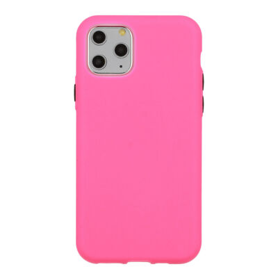 Tok, Solid Silicone, Apple Iphone 12 / 12 Pro (6,1"), szilikon hátlapvédő, rózsaszín