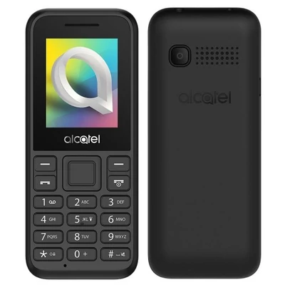 Mobiltelefon, Alcatel 1068D, Kártyafüggetlen, Dual SIM, fekete