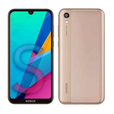 Mobiltelefon, Huawei Honor 8S, Kártyafüggetlen, Dual Sim, arany