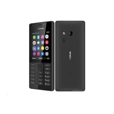 Mobiltelefon, Nokia 216, Kártyafüggetlen, Dual Sim, fekete