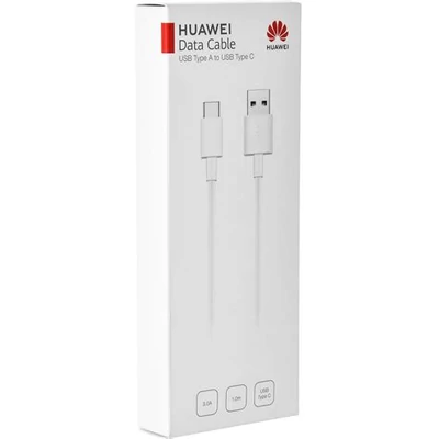 Adatkábel, Huawei, / USB / Type-C /, gyári, /CP51/, fehér, bliszteres