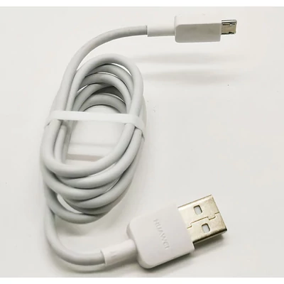 Adatkábel, Huawei, / USB / MICRO USB /, gyári, /PY0998//HL1121/, fehér, 100 cm, csomagolás nélküli
