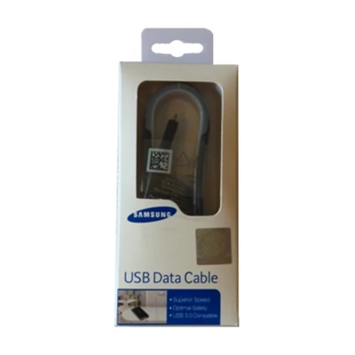Adatkábel, Samsung, / USB / MICRO USB /, gyári, /ECB-DU4EBE/, fekete, 150 cm, bliszteres