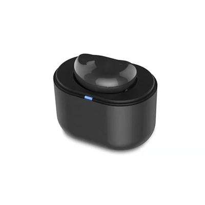Bluetooth headset, Remax, RB-T25, vezeték nélküli fülhallgató, fekete, bliszteres