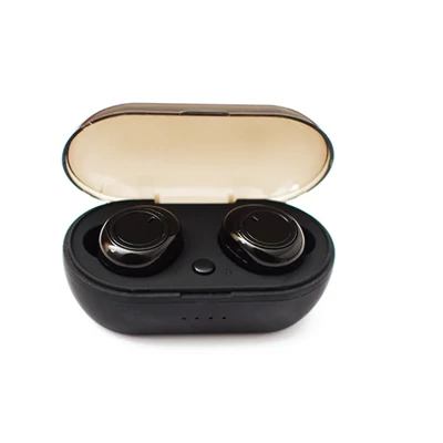 Bluetooth headset, Remax, R9, vezeték nélküli fülhallgató, fekete, bliszteres