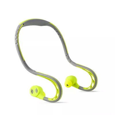 Headset, Remax RB-S20 sport bluetooth headset, szürke-sárga, bliszteres