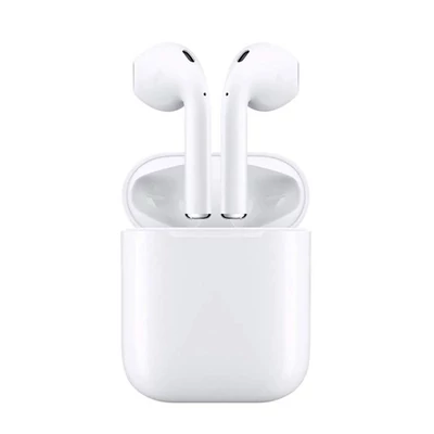 Bluetooth headset, i11-TWS, vezeték nélküli fülhallgató, töltő tokkal, fehér, bliszteres