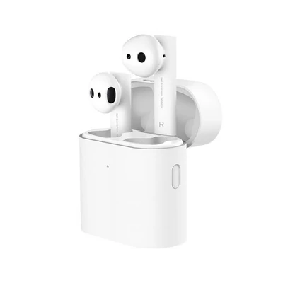 Bluetooth headset, Xiaomi Mi True Wireless 2 Basic, vezeték nélküli fülhallgató, fehér, bliszteres