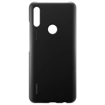 Gyári tok, Huawei P Smart Z, műanyag hátlap, fekete, bliszteres