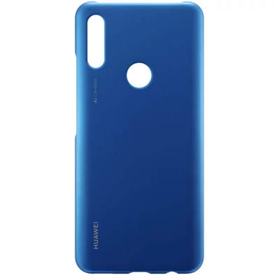 Gyári tok, Huawei P Smart Z, műanyag hátlap, kék, bliszteres