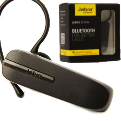 Bluetooth headset, Jabra BT 2046, 2 telefont kezel, fekete, bliszteres