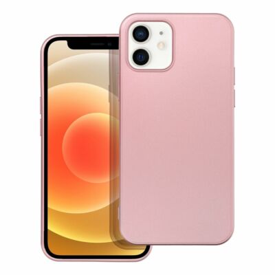 Tok, Metallic, Apple iPhone 13 Pro Max (6,7"), szatén csillogású hátlapvédő, rózsaszín
