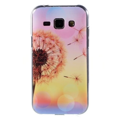 Szilikon tok, Apple iPhone X / XS, átlátszó, mintás hátlap, minta 6 (Pitypangos)