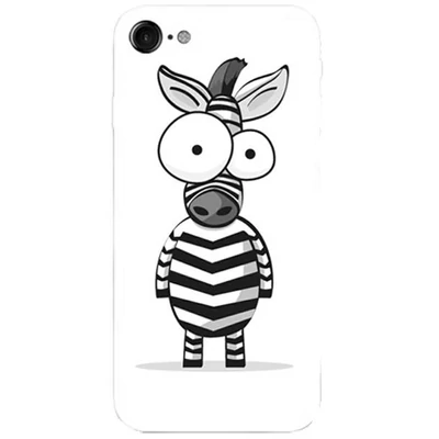 Szilikon tok, Hoco, Huawei P20, mintás hátlap, minta 1 (Zebra), bliszteres, (prémium minőség)