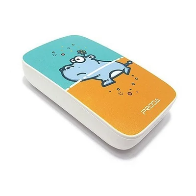 Power Bank, Remax PPL-23, 10000mAh, USB csatlakozó, micro USB, viziló mintás, bliszteres