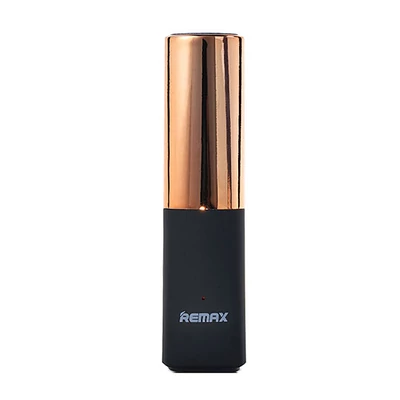 Power Bank, Remax Lipstick, 2400mAh, micro USB, RPL-12, arany