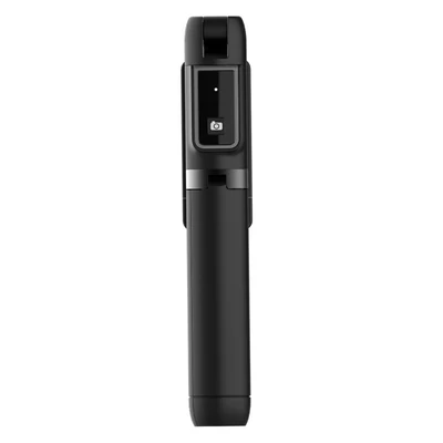 Bluetooth selfie bot MINI, P40, bluetooth távirányító, tripod állvány, univerzális, fekete