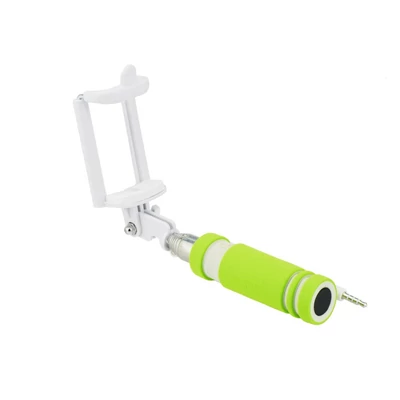 Selfie bot, Blun mini selfie bot, 3,5 mm jack csatlakozóval, univerzális, zöld