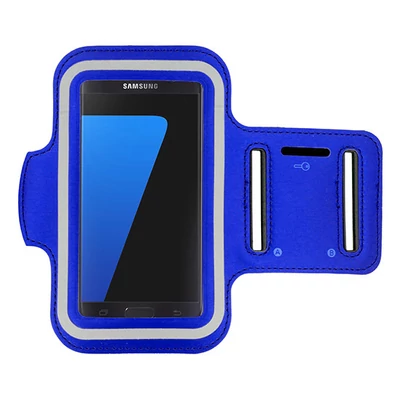 Tok, karra csatolható telefontok (5,5"), Apple iPhone 6 Plus / 7 Plus / 8 Plus, Huawei Y6 (2018), Samsung S8 / S9, kék