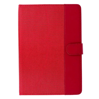 Tok, Sensitive, univerzális, 10˝, tablet tok, oldalra nyíló, piros, bliszteres, (prémium minőség)