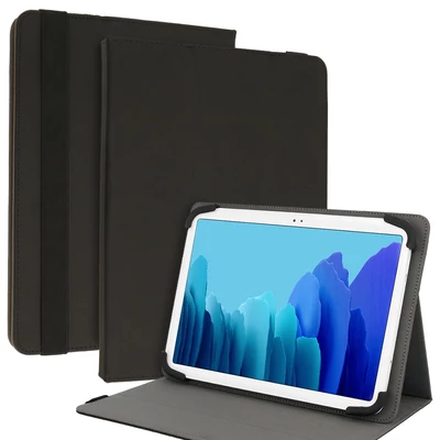 Tok, Wonder Soft, univerzális, 10˝, tablet tok, oldalra nyíló, fekete, bliszteres